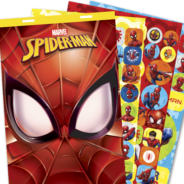 CALCOMANIA FANT. SPIDERMAN GRANMARK PAQUETE C72 PZAS